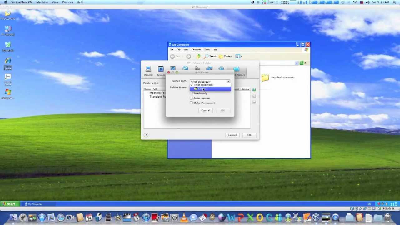 windows xp sp2 emulator for mac